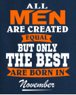All men November